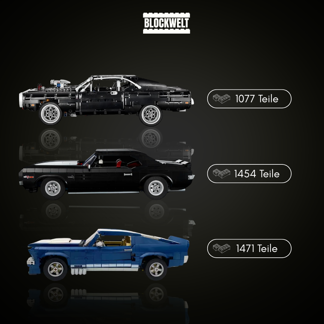 Ultimative Muscle-Car-Kollektion – Charger (Fast & Furious) | Camaro Z/28 (1969) | Mustang