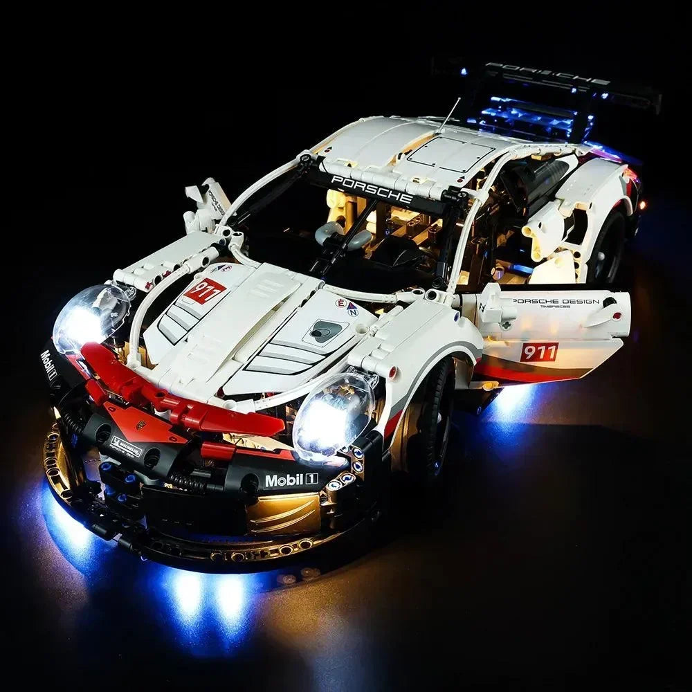 911 RSR (1580 teile) + Motor & Fernsteuerungs-Kit