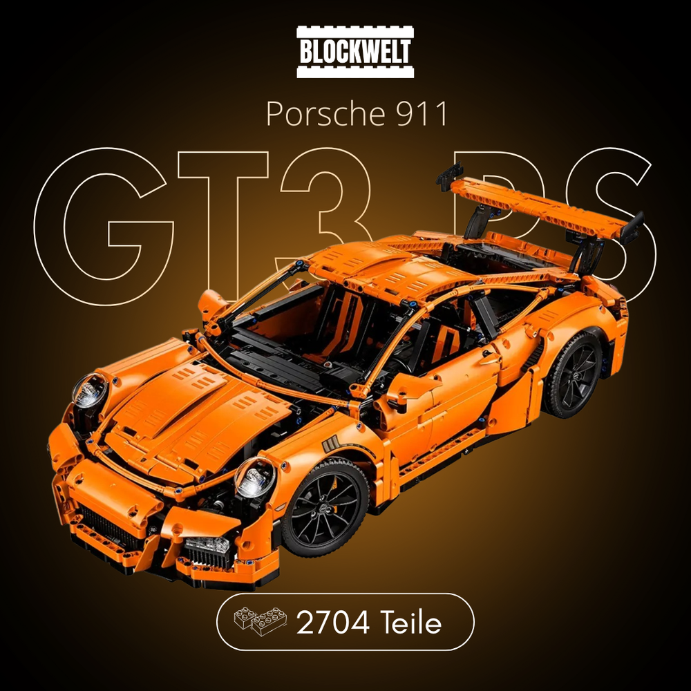 911 GT3 RS – Modellbausatz (2704 Teile)