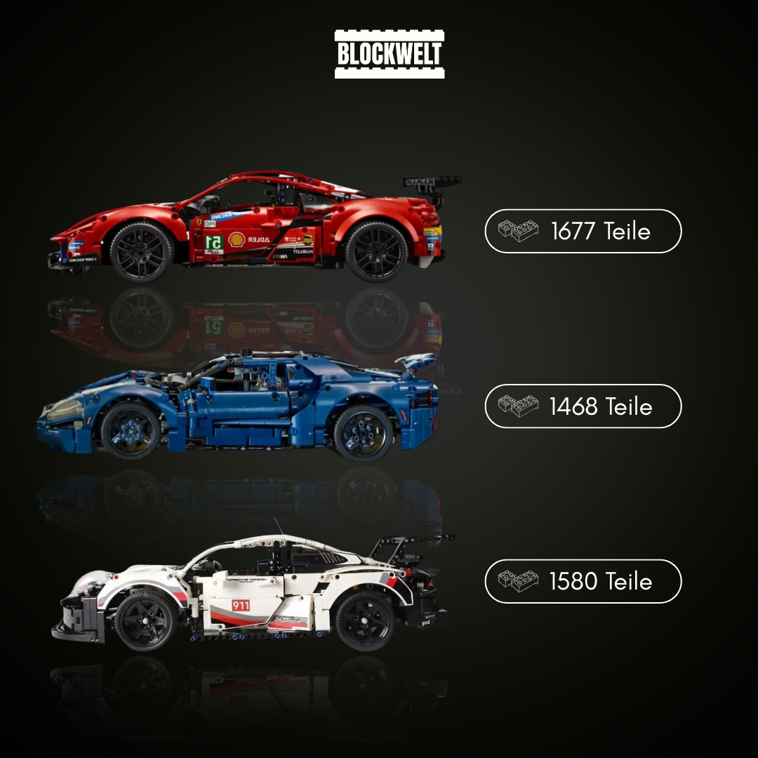 Ultimative Rennwagen-Kollektion –488 GTE | FD GT (2022) | 911 RSR